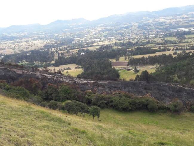 Liquidado incendio forestal provocado por operativo antinarcóticos