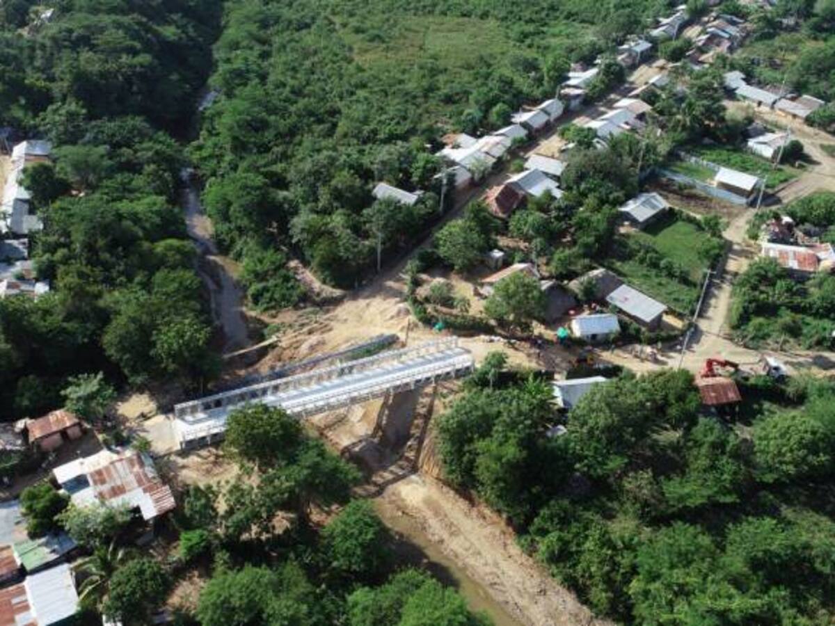 Gobernador de Bolívar inaugura puente Cantagallo-Las Delicias