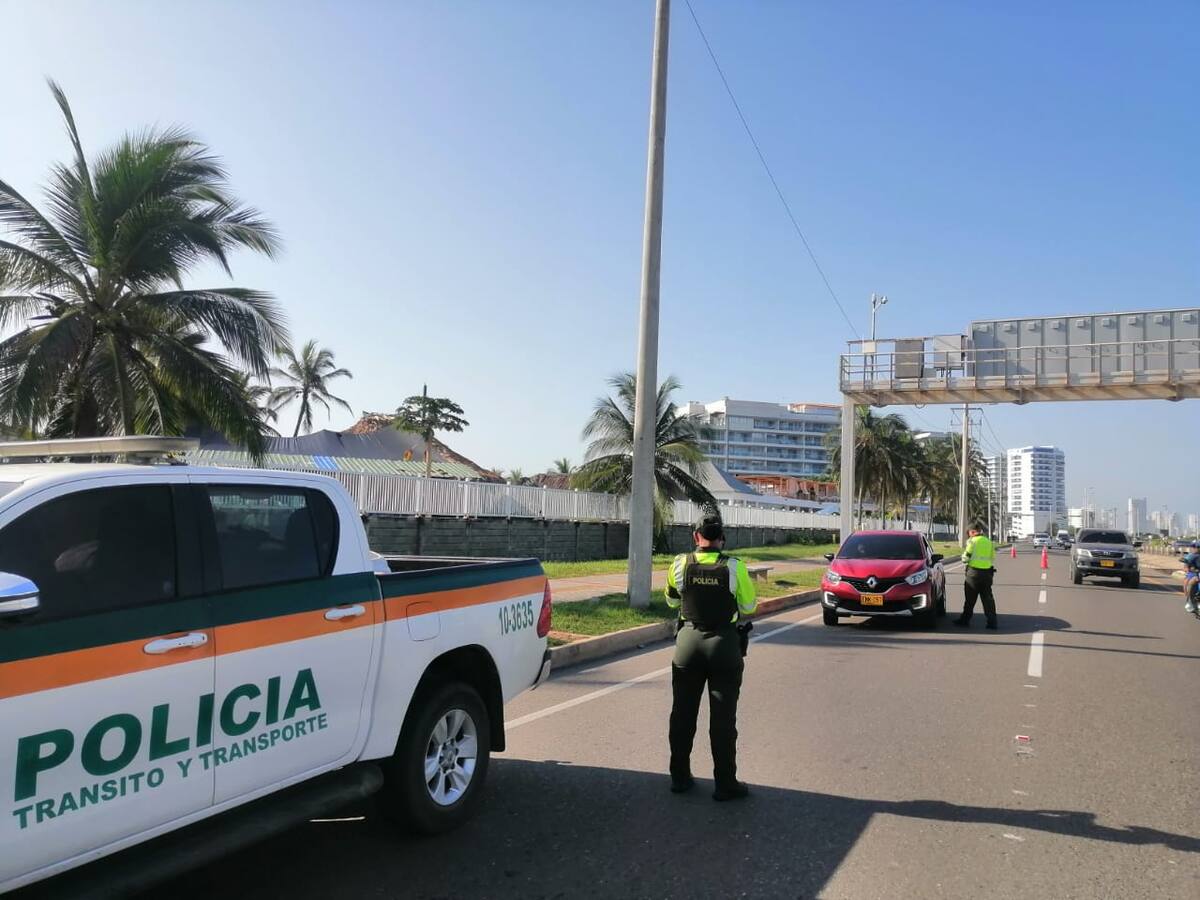 Policía de Bolívar realizará controles en 11 puntos viales durante fin de año