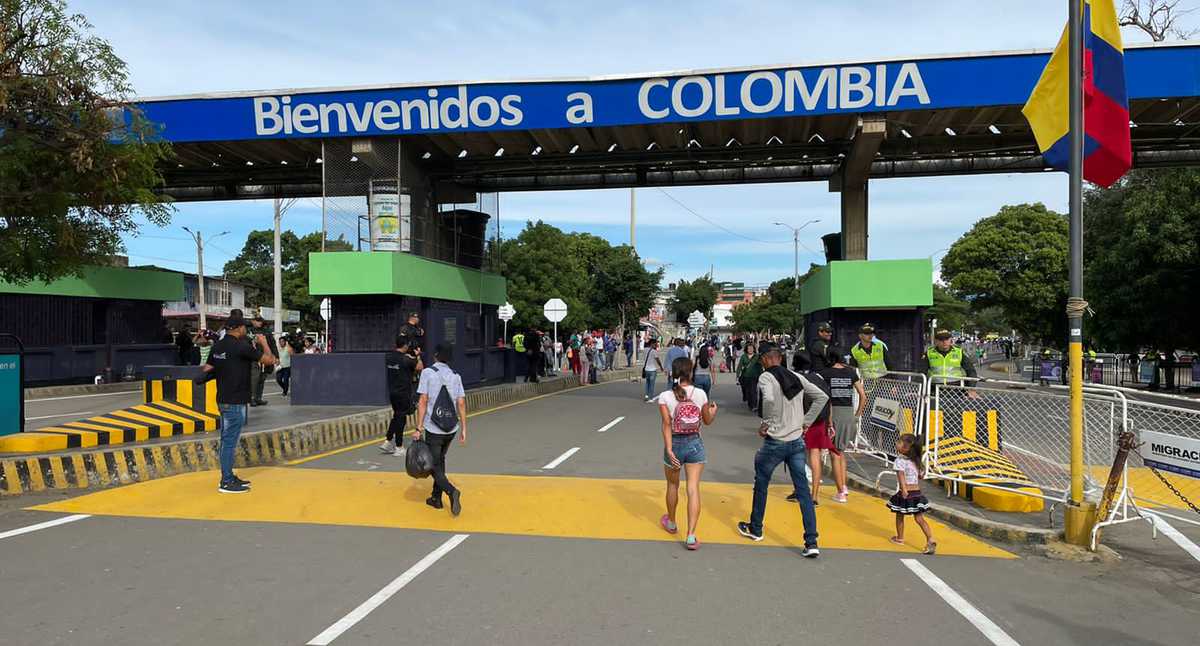 Frontera entre Colombia y Venezuela. Foto: Colprensa