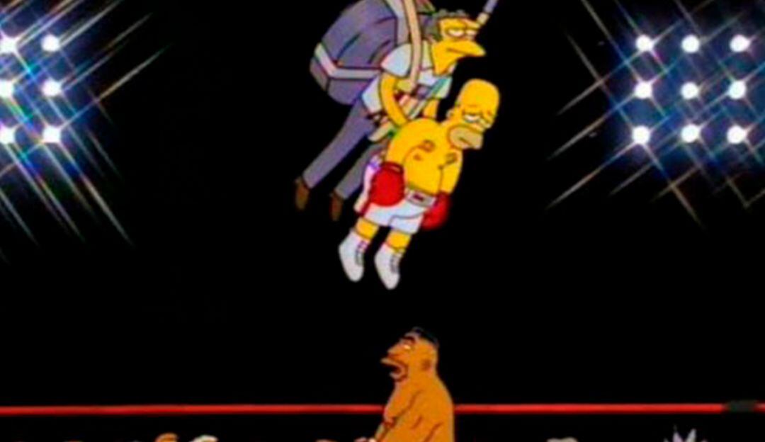 Capítulo de 'Los Simpsons' con Homero Simpson como boxeador