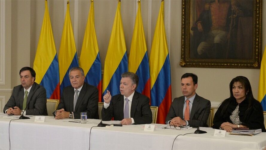 Santos hizo un llamado para que cese la violencia y agresiones contra candidatos. Foto: Presidencia