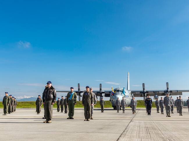 Inicia nueva expedición colombiana a la Antártida. Cortesía: Ministerio de Defensa.