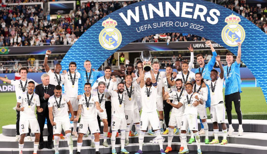 Real Madrid campeón de la Supercopa de Europa