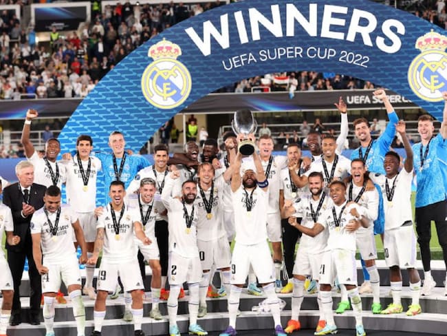 Real Madrid campeón de la Supercopa de Europa