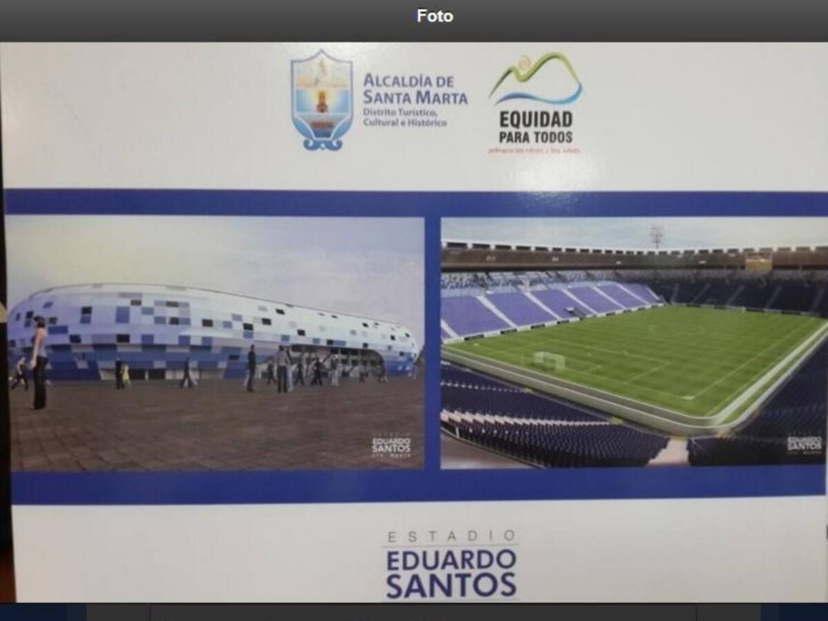 La nueva cara del estadio Eduardo Santos