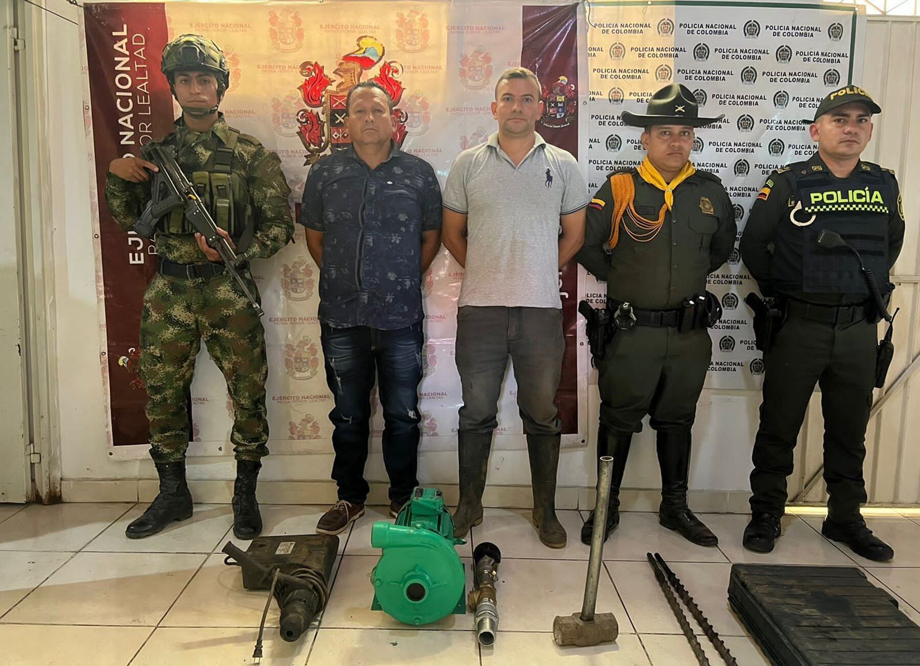 Minería ilegal en Falan, Tolima