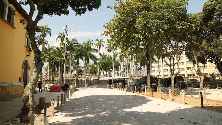 Obras del centro de Bucaramanga se entregarán el 5 de junio