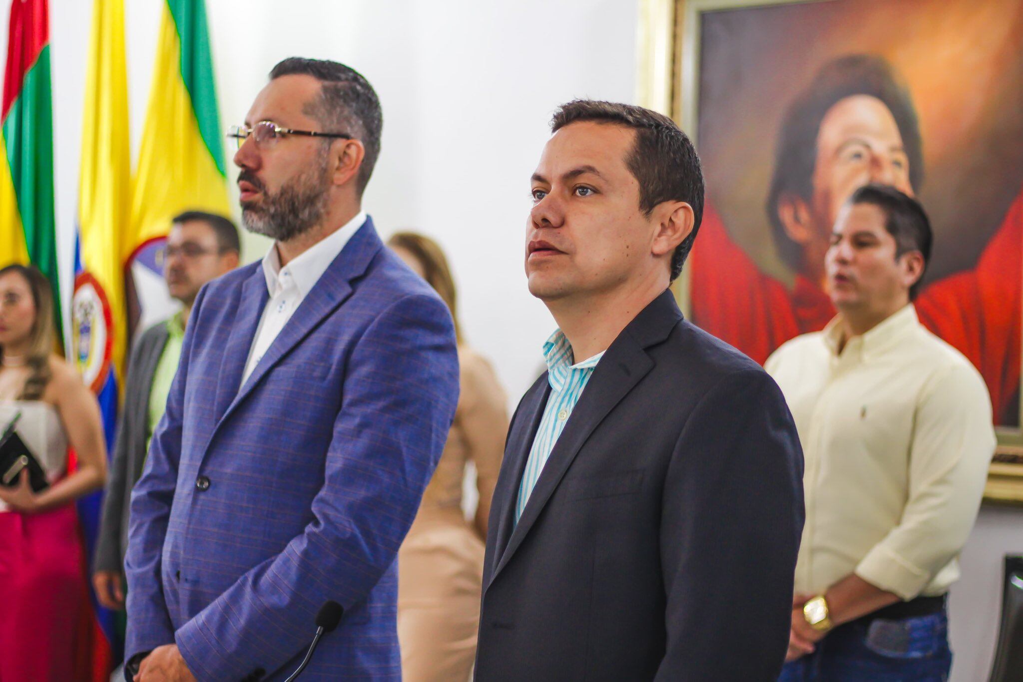 Alcalde de Bucaramanga instaló sesiones extraordinarias en el Concejo. Foto: Concejo de Bucaramanga