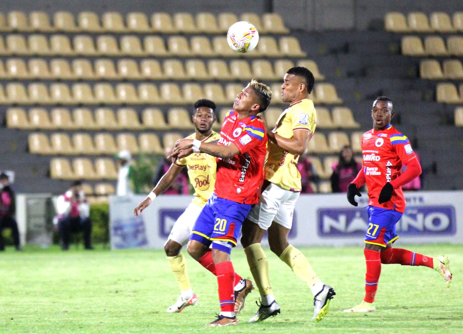 Partido Deportivo Pasto vs Deportes Tolima. Estadio Departamental Libertad de Pasto. Liga BetPlay 2024, segunda fecha (Colprensa).