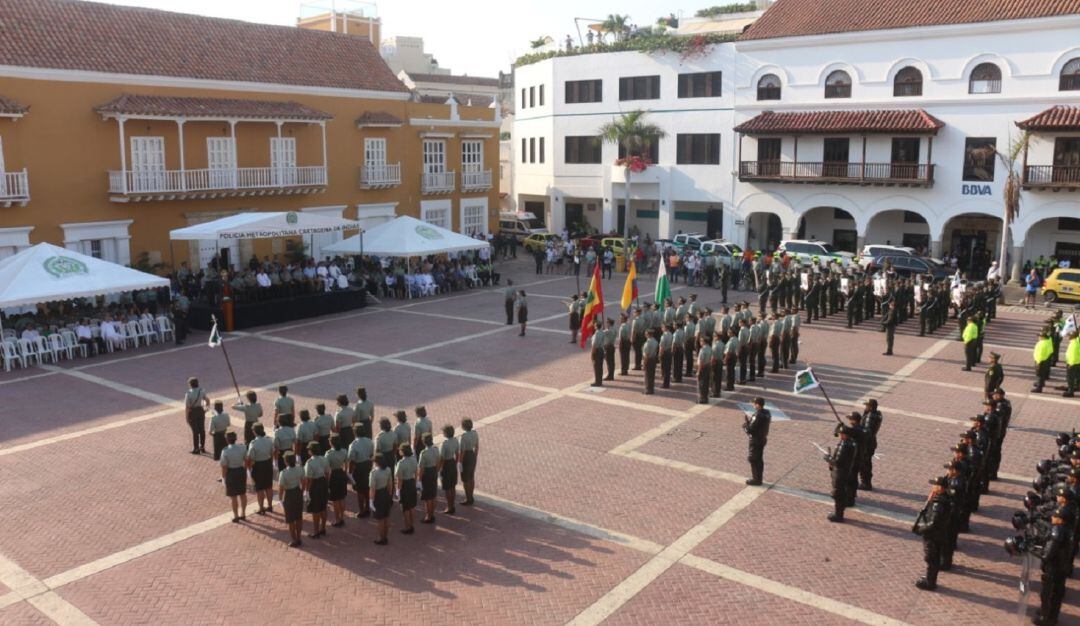 Transmisión de mando Plaza de la Aduana