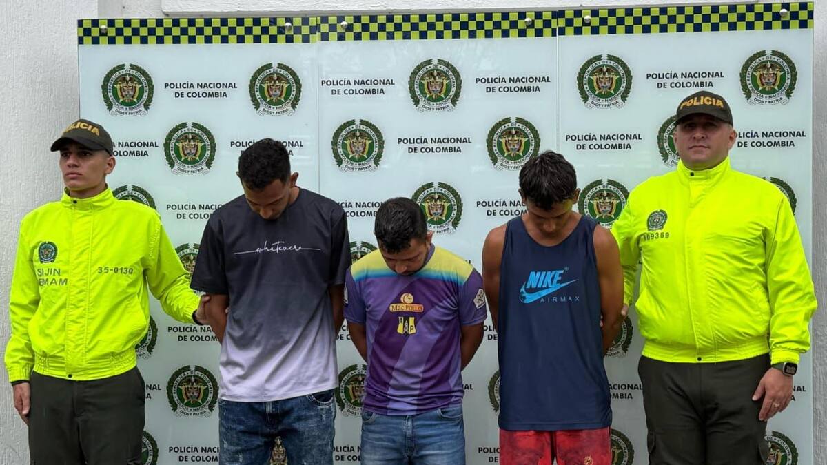 Los Morenos, banda que robó por 2 años a transportadores de carga en Magdalena Medio, fue capturada