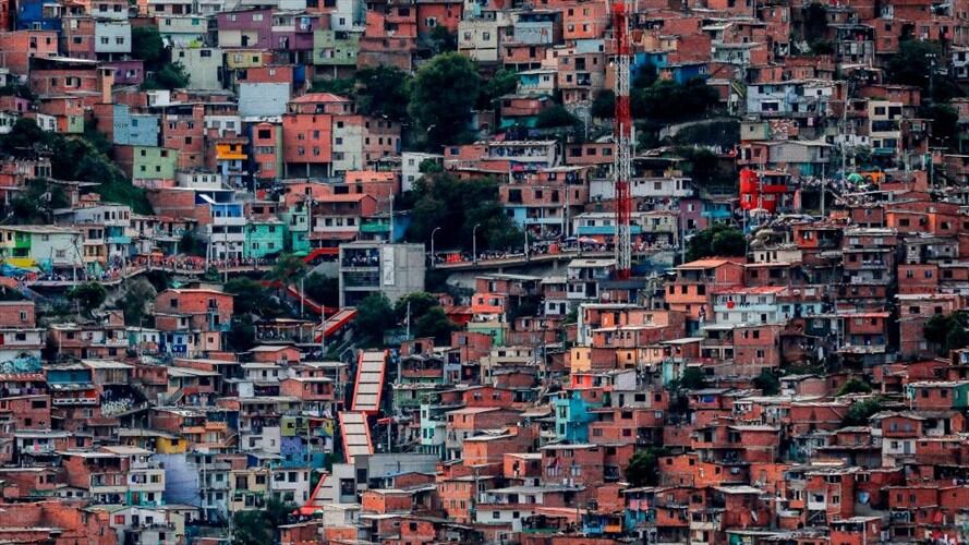 Comuna 13 de Medellín. Foto: Getty Images