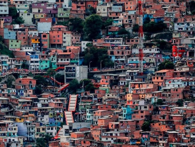 Comuna 13 de Medellín. Foto: Getty Images