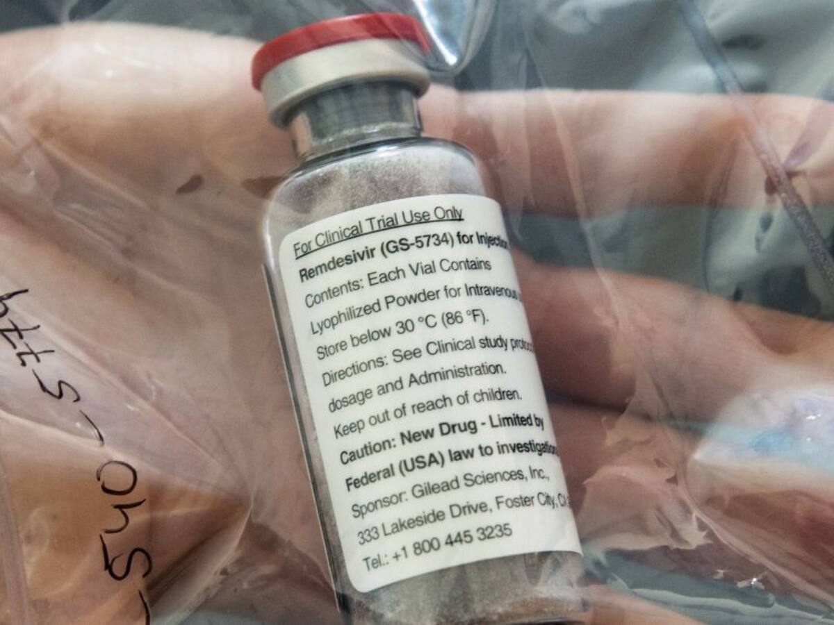 Agencia Europea de Medicamentos recomienda el remdesivir contra coronavirus