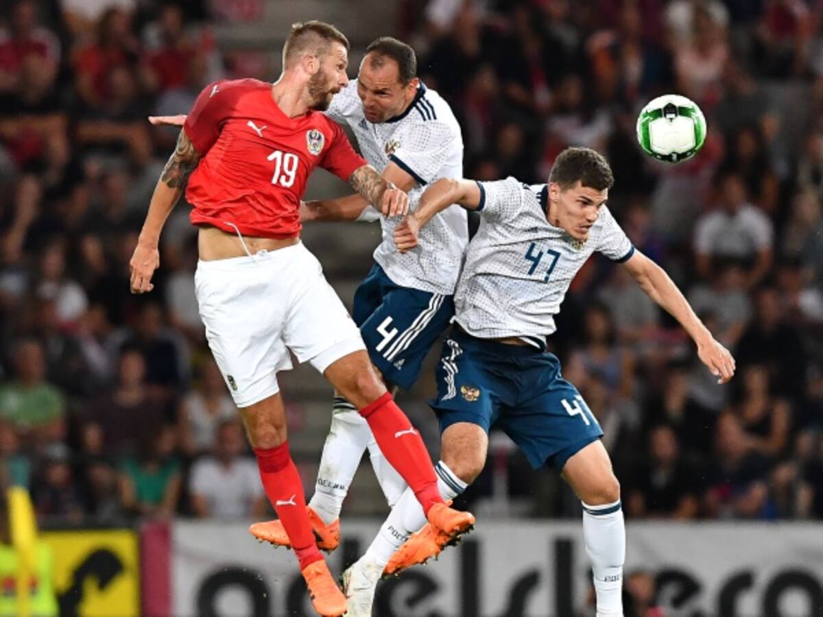 Una Rusia débil en defensa cae por la mínima ante Austria en amistoso