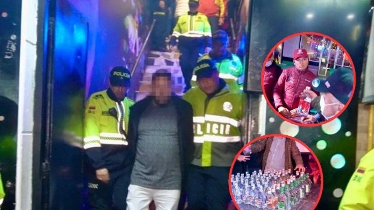 ¡Vuelve y juega! En Bogotá encuentran 200 botellas de licor adulterado en un “sindicato”