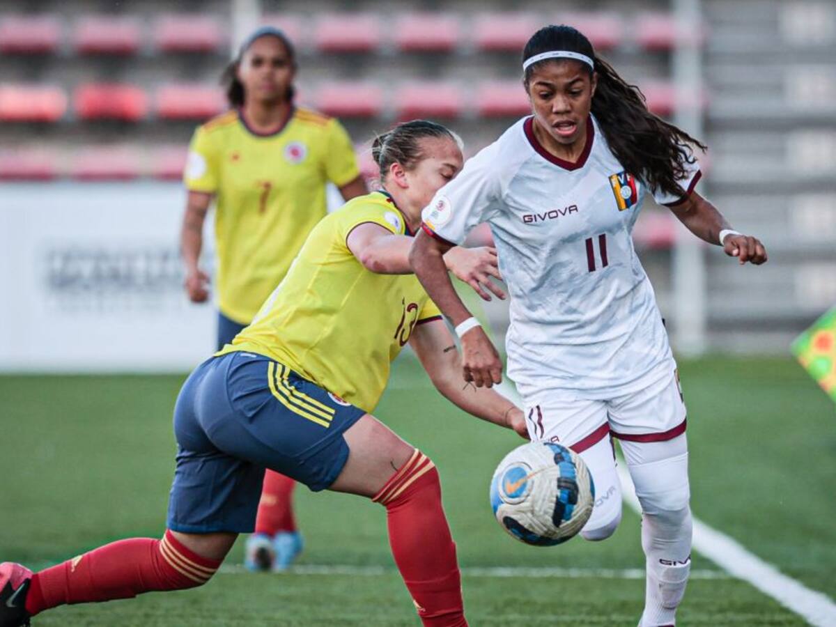 Colombia femenina sub-20 vuelve a empatar, esta vez ante Venezuela