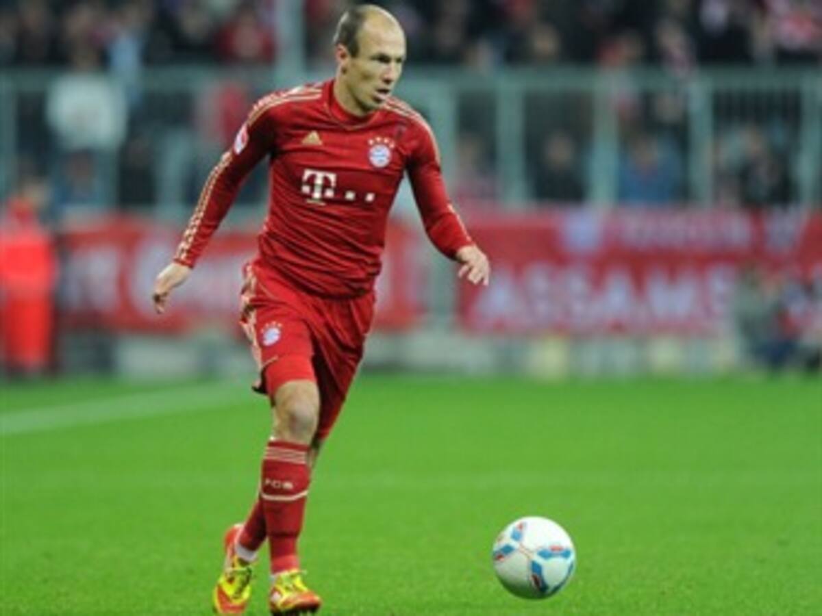 Arjen Robben se quedará en el Bayern Múnich hasta 2015