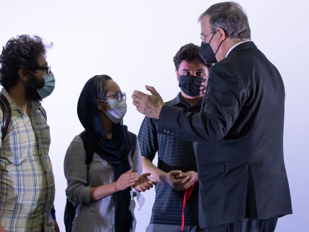 México recibió el primer grupo de refugiados afganos