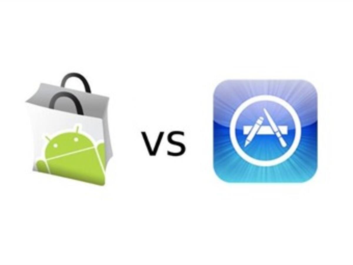 El androide de Google podría superar a la tienda de Steve Jobs en menos de lo pensado