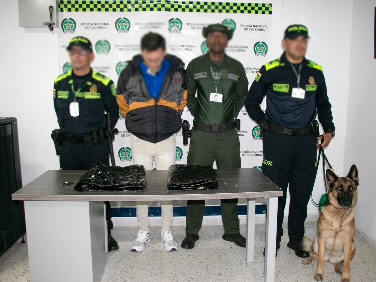 Ciudadano español pretendía llevar cocaína desde Pereira a Madrid