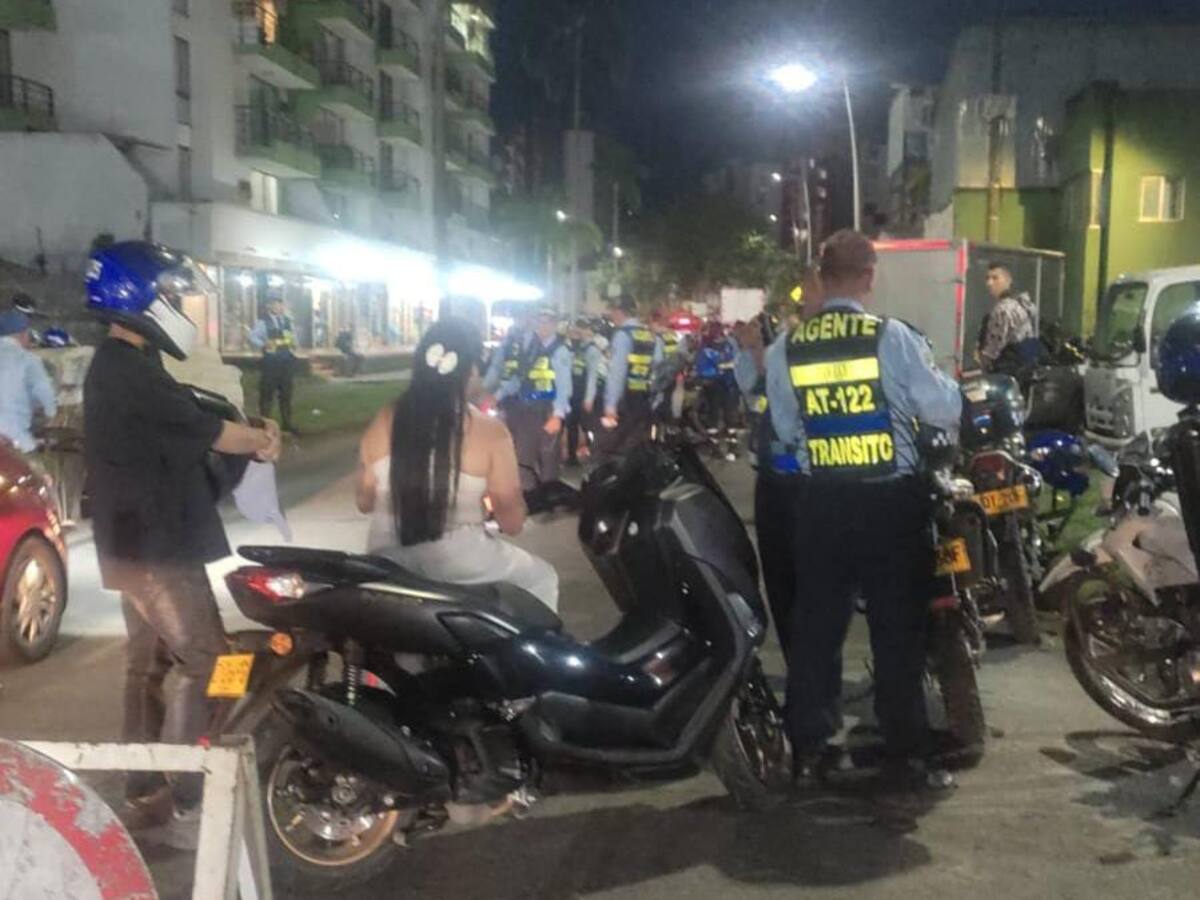 En Dosquebradas inmovilizaron 70 vehículos y entregaron más de 170 comparendos