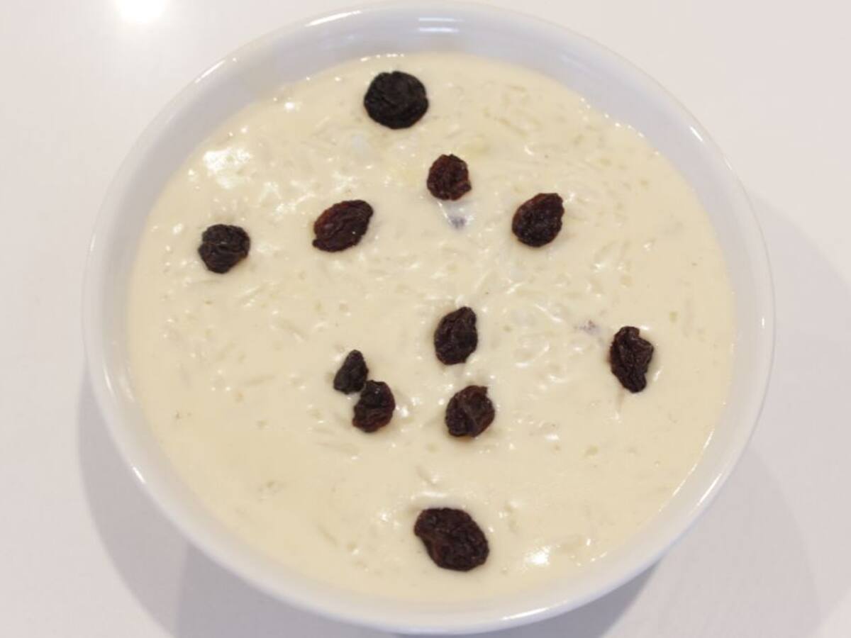 Postre de Arroz con leche con Arroz Federal