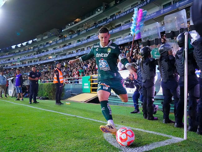 James Rodríguez le dio su primera victoria a León en la Liga MX / Getty Images