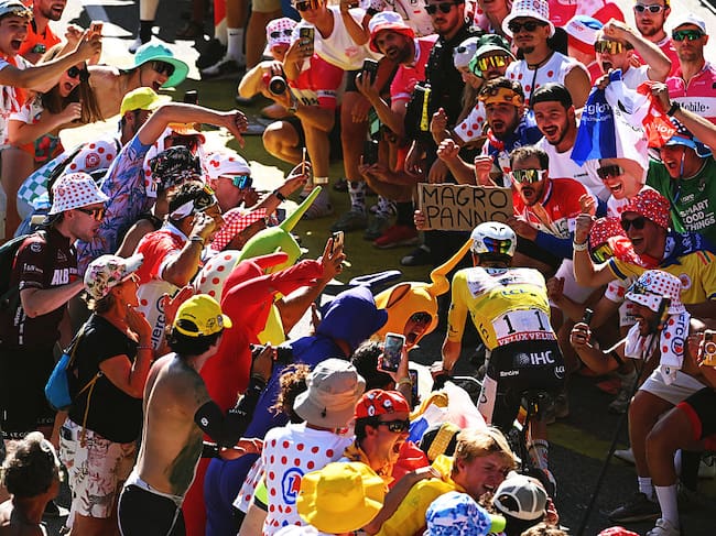 🔴EN VIVO: Etapa 20 del Tour de Francia, HOY montaña con Egan, Carapaz y Pogacar. (Photo by Dario Belingheri/Getty Images)