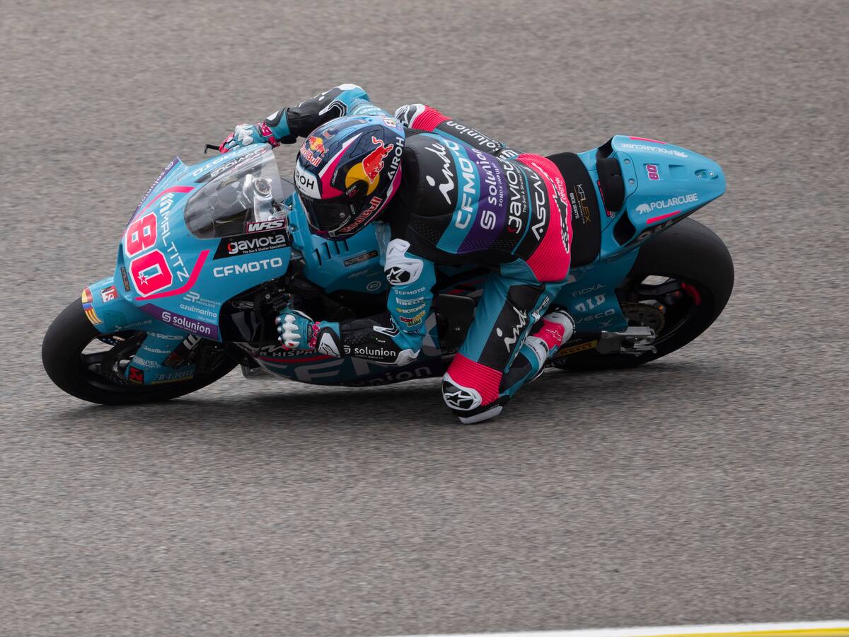 Video: David Alonso sufrió un fuerte accidente en el GP de Alemania de Moto2