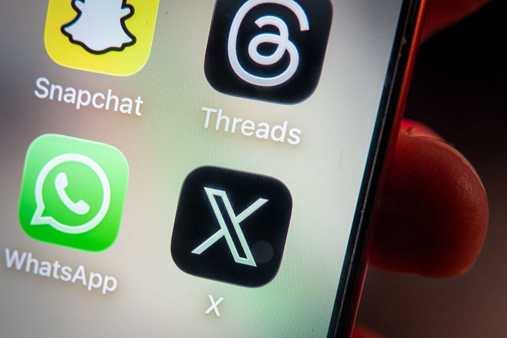 X, red social. Foto: Anna Barclay/Getty Images