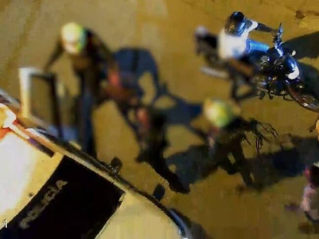 Fueron detenidos en flagrancia mediante seguimientos de las cámaras del sistema integrado de emergencia y seguridad de la Policía