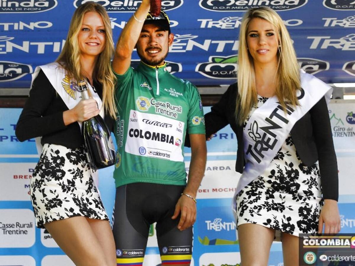 Rodolfo Torres, líder de la montaña en el Giro de Trentino