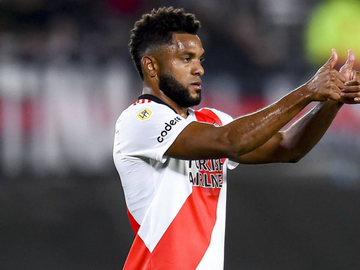 Miguel Borja debutó y River Plate cortó racha negativa sin triunfos