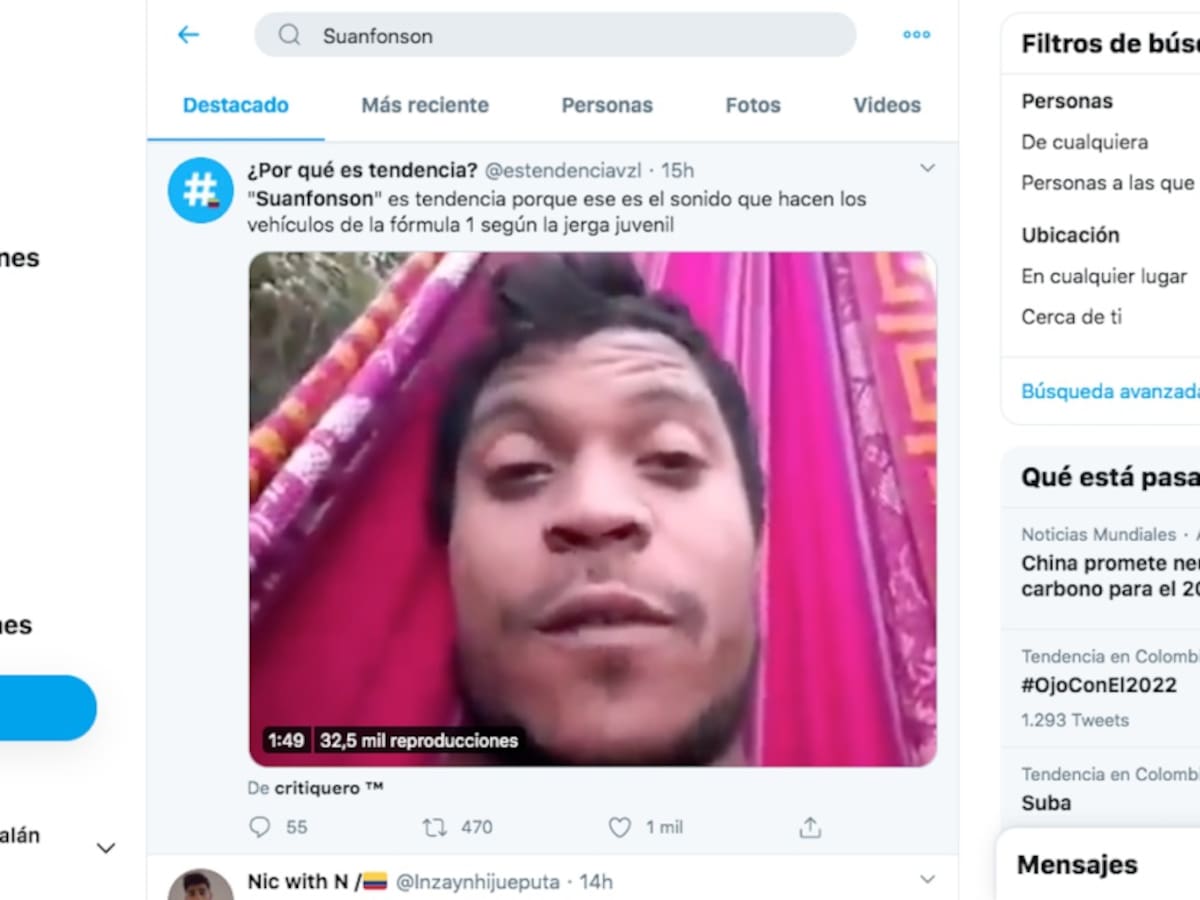 ¿Qué es 'Suanfonson'? El término que se toma Internet
