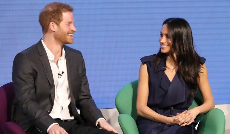 El Príncipe Enrique de Inglaterra y Meghan Markle