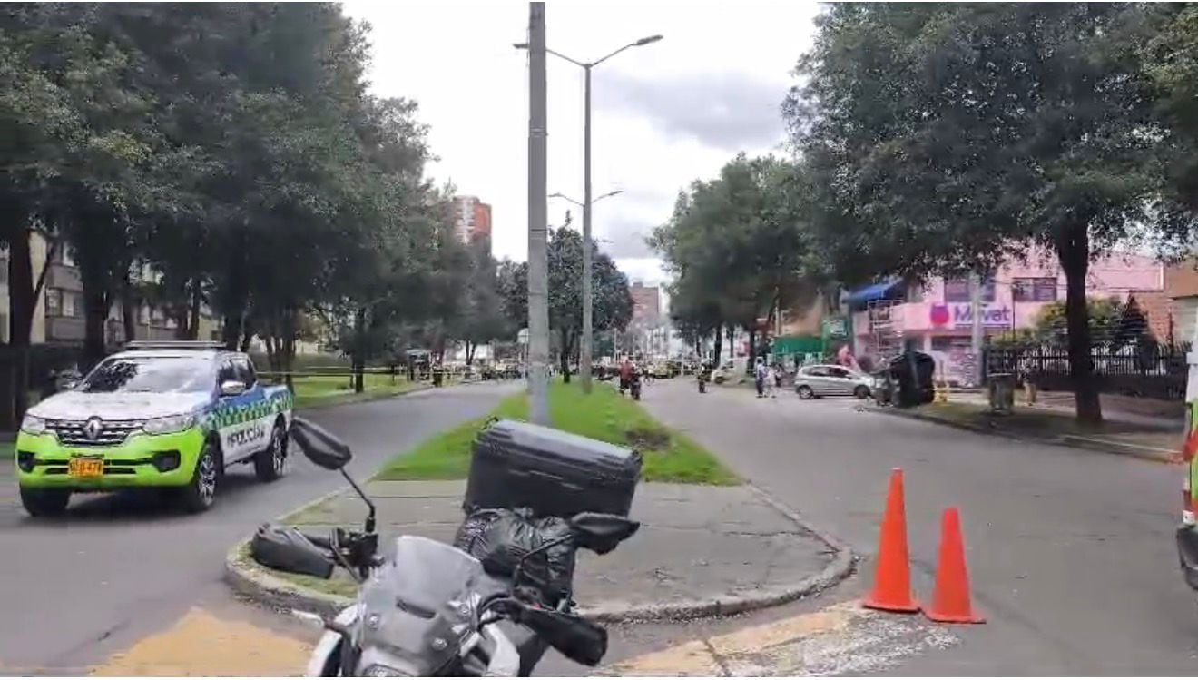 Balacera en medio de robo a un establecimiento en la localidad Suba