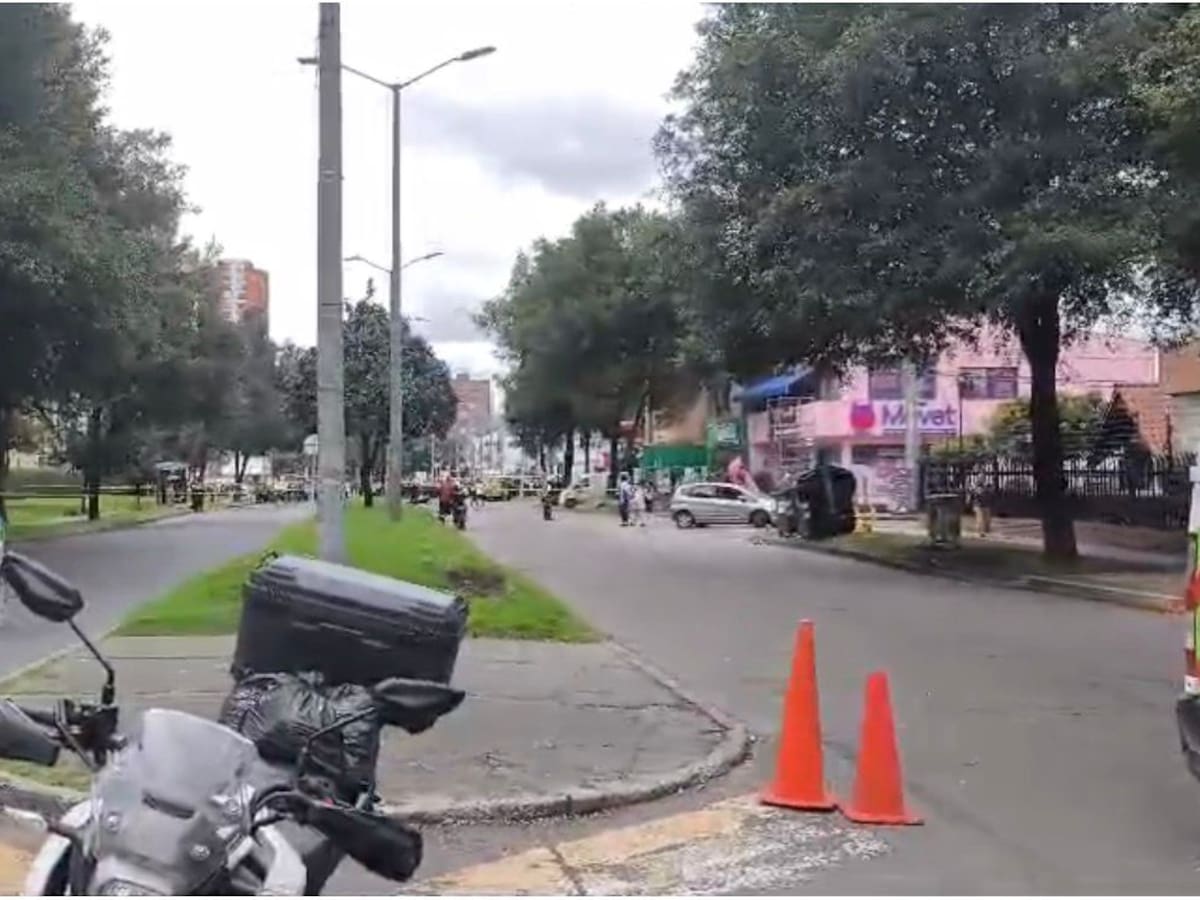Balacera en medio de un robo dentro de un establecimiento en la localidad Suba en Bogotá