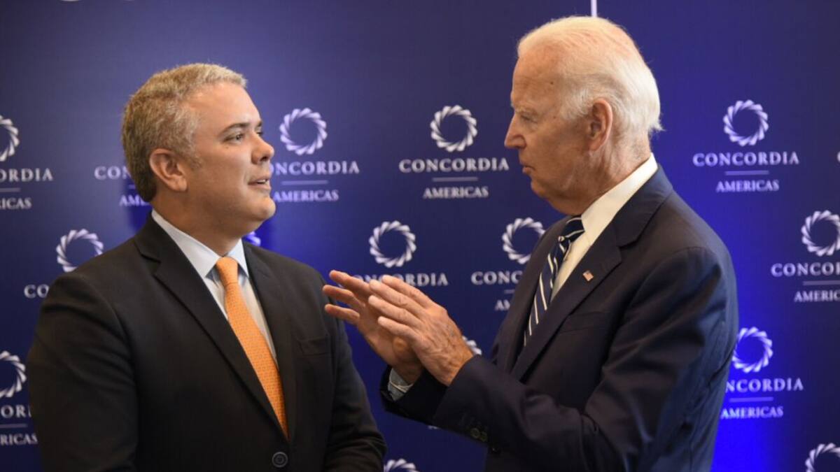 Seguridad y defensa de intereses comunes: el foco de la reunión Duque-Biden