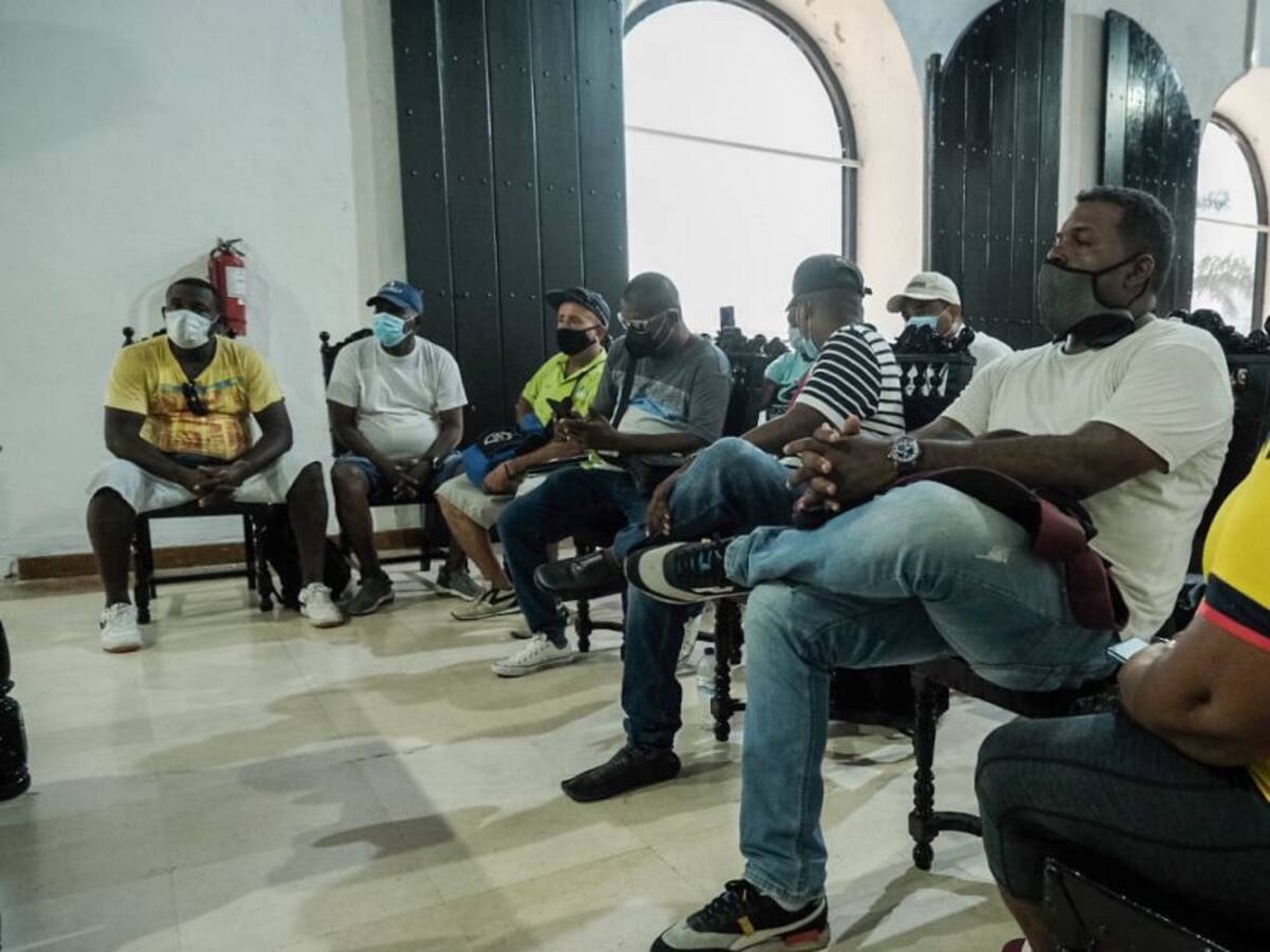 Alcaldía y servidores turísticos logran acuerdo tras bloqueo en Bocagrande