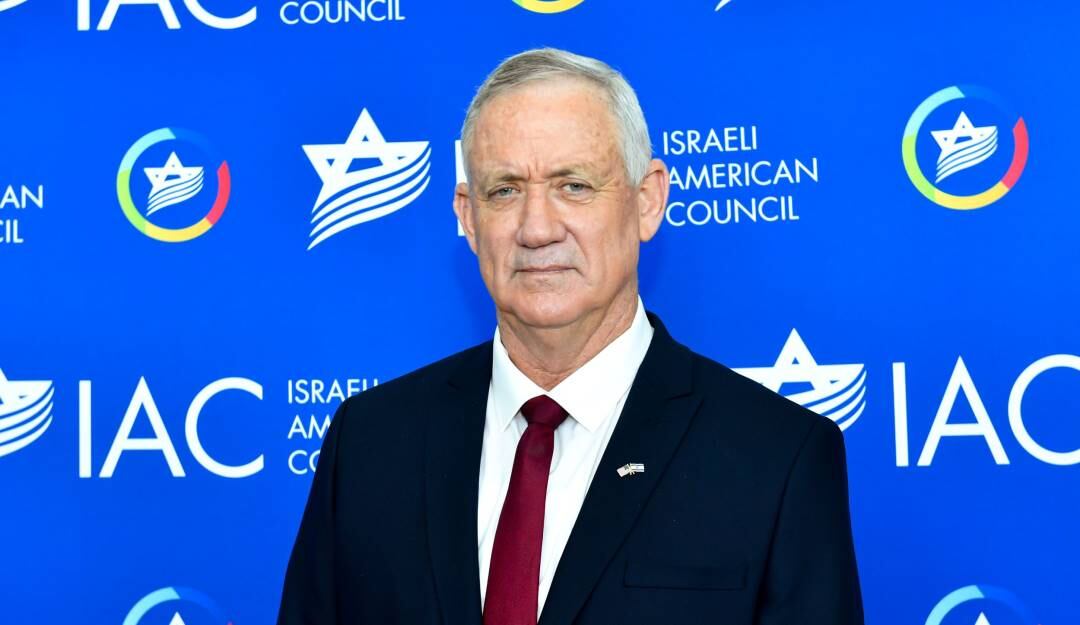 El ministro de Defensa de Israel, Benny Gantz. Foto: Getty