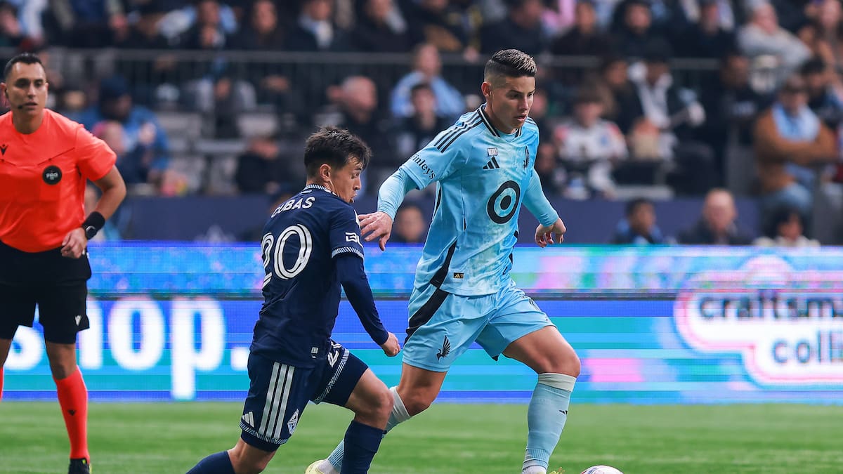 Sorpresiva declaración del entrenador del Minnesota United por el debut de James Rodríguez en la MLS