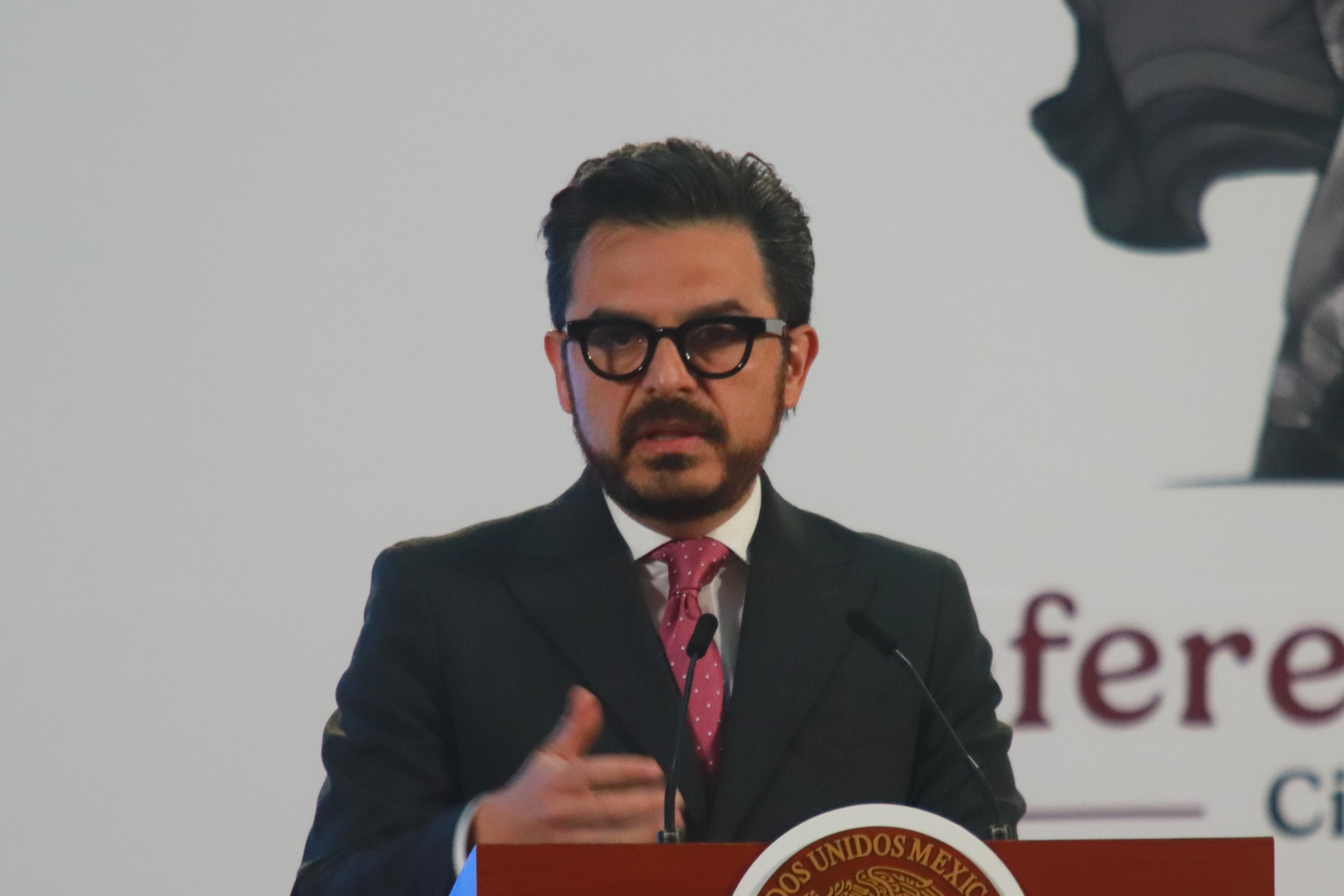 MEXICO CITY, MEXICO - 2024/11/04: Zoé Robledo Aburto, director general of the Mexican Social Security Institute. Imagen tomada de getty Imagenes (Crédito: Eyepix Group / Colaborador)