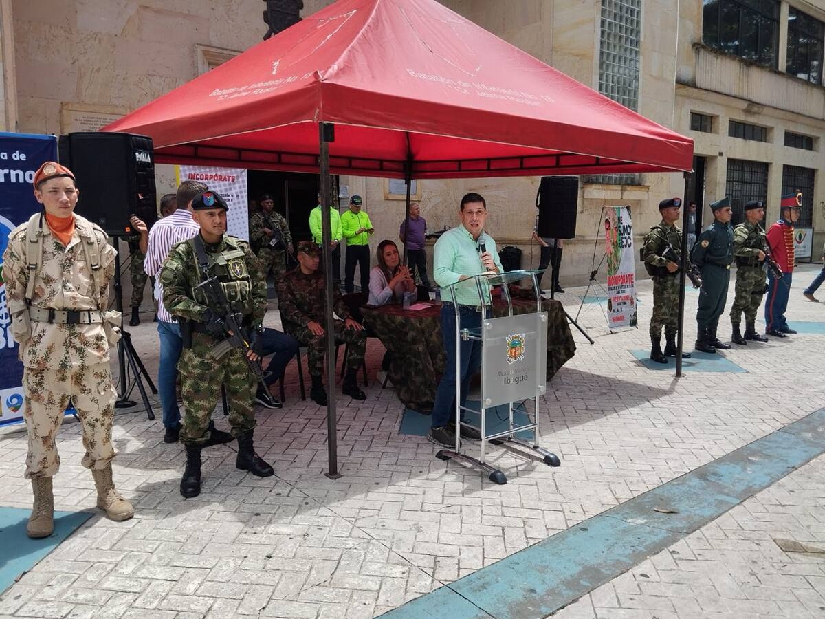 ´Soldados para Ibagué’ entregará beneficios a jóvenes que presten el servicio militar
