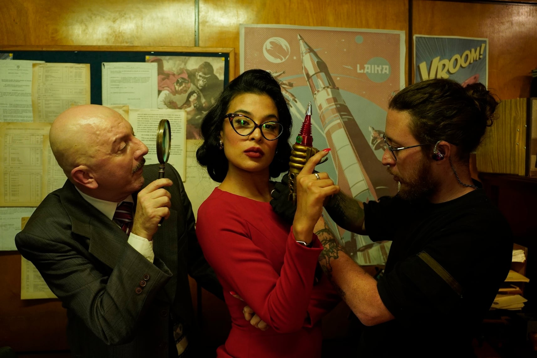 Detrás de cámaras | Juan Benjumea y Ángela Cano - Crédito: Juan Simon Benjumea