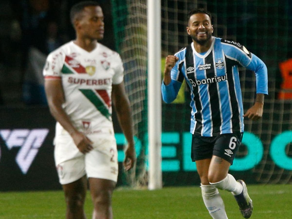 Gremio le remonta al Fluminense de Jhon Arias en la ida de los octavos