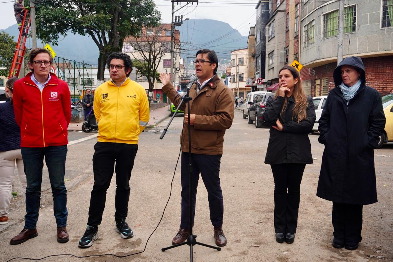 Distrito entrega detalles de la intervención social permanente en el bario San Bernardo