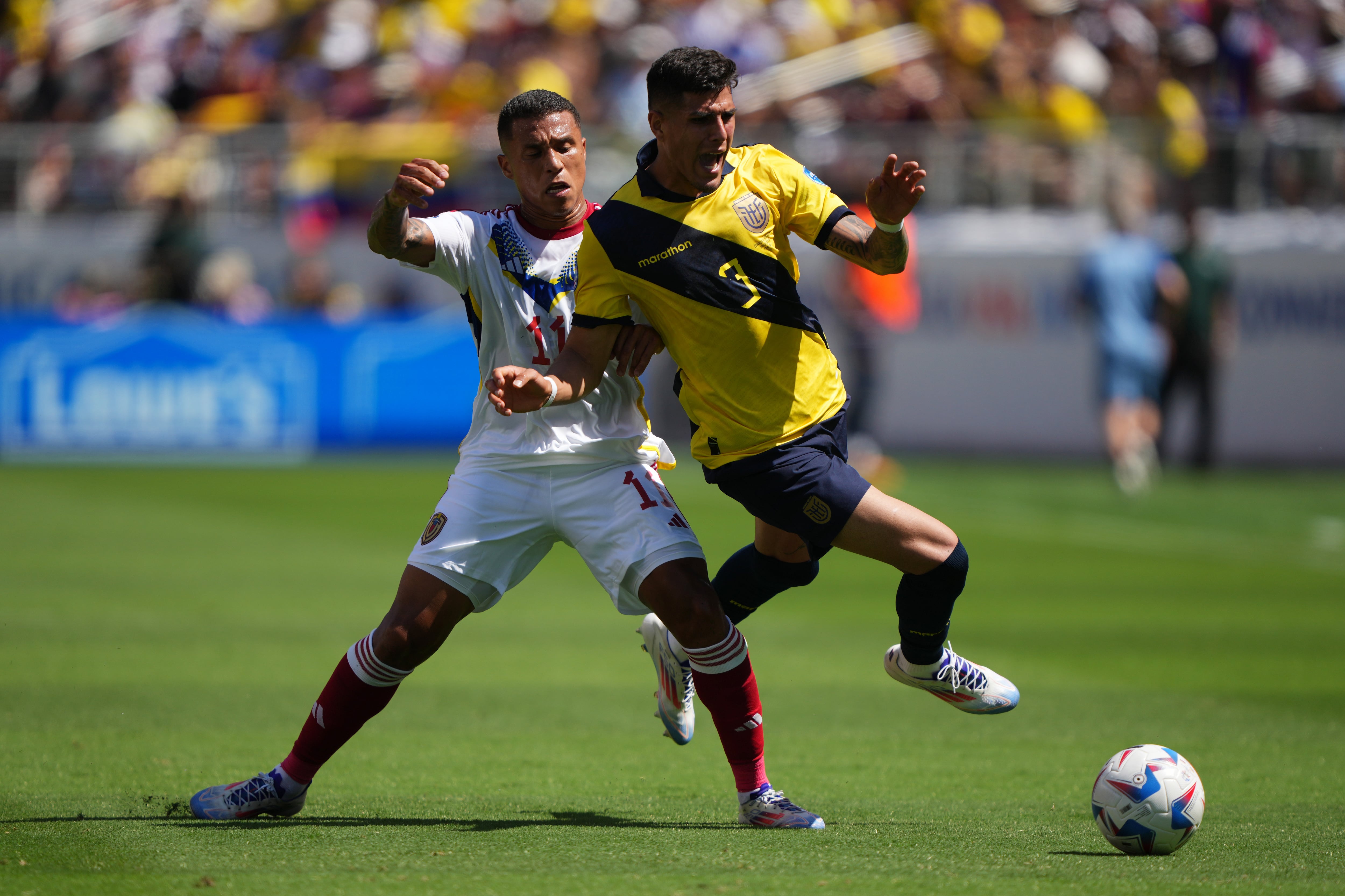 Ecuador Vs. Venezuela.  (Photo by Thearon W. Henderson/Getty Images)