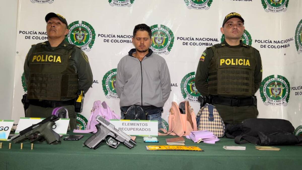 VIDEO: Capturado atracador de restaurantes en Bucaramanga